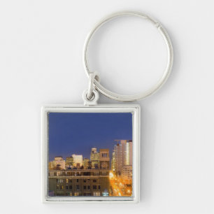 Porte-clés Ciel de Chicago, Illinois, pris depuis West Loop