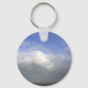 Porte-clés Ciel de Couds d'arcs-en-ciel de l'Irlande