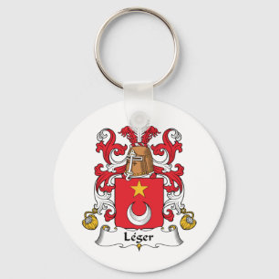 Porte-clés Cimier de famille Leger