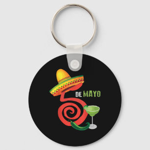 Porte-clés Cinco De Mayo Fiesta Design Camisa 5 De Mayo Viva