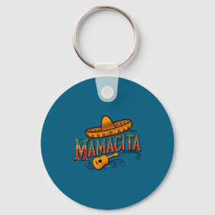 Porte-clés Cinco de mayo mamacita fleur mama cita mexicaine