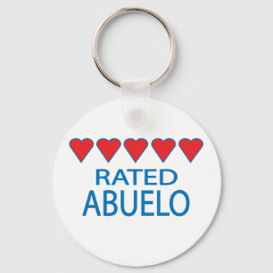 Porte-clés Cinq Coeurs Abuelo