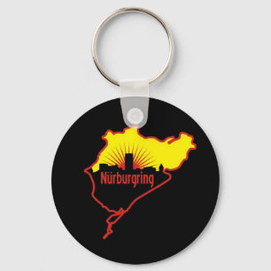 Porte-clés Circuit de Nurburgring Nordschleife, Allemagne