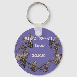 Porte-clés Circuit de vignoble Sip & Stroll Week-end entre fi