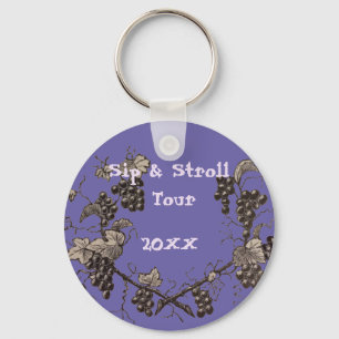 Porte-clés Circuit de vignoble Sip & Stroll Week-end entre fi