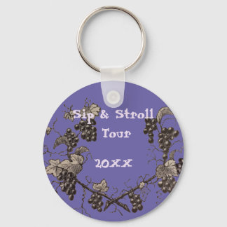 Porte-clés Circuit de vignoble Sip & Stroll Week-end entre fi