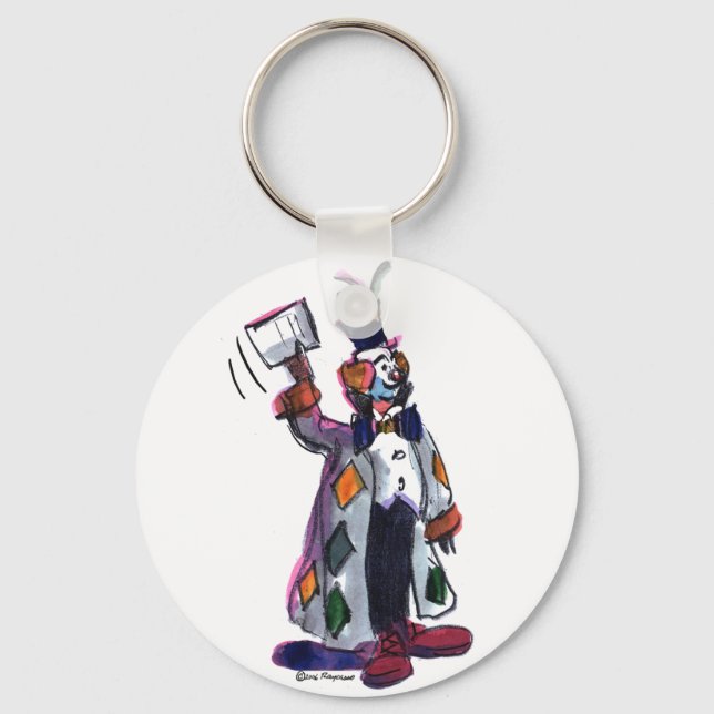 Porte-clés ciRcUs cLoWn (Recto)
