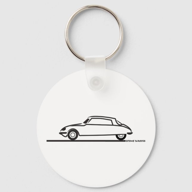 Porte-clés Ciroen DS 21 Pallas (Recto)