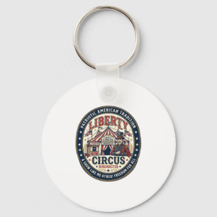 Porte-clés Cirque de la Liberté Patriotique Patriotique Cirqu