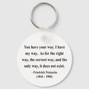 Porte-clés Citation 1a de Nietzsche