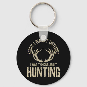 Porte-clés Citation De Chasse Amusante Dit Deer Venison Elk H