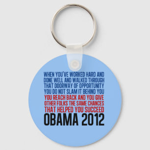 Porte-clés Citation de convention démocratique