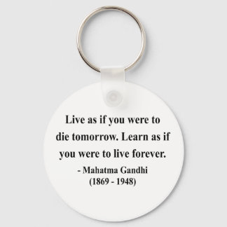 Porte-clés Citation de Gandhi 4a
