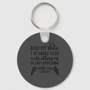 Porte-clés Citation de la Bible chrétienne Col V Foi Halo Amu