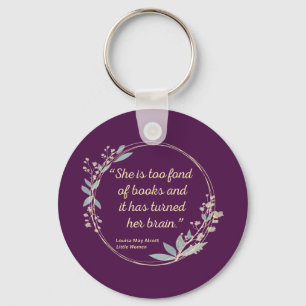 Porte-clés Citation de Little Women II - Style mignon