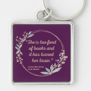 Porte-clés Citation de Little Women II - Style mignon