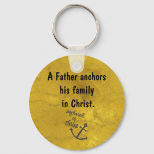 Porte-clés Citation Inspirationnelle de Christian Papa