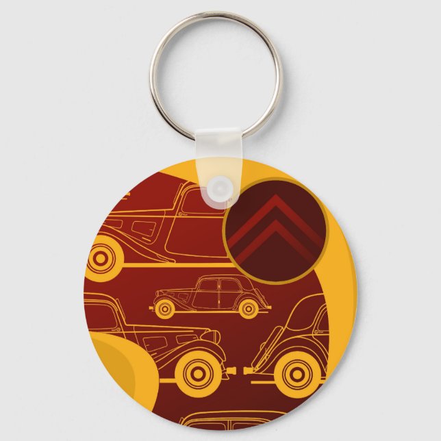 Porte-clés Citroen Traction Avant Porte - clé (Recto)