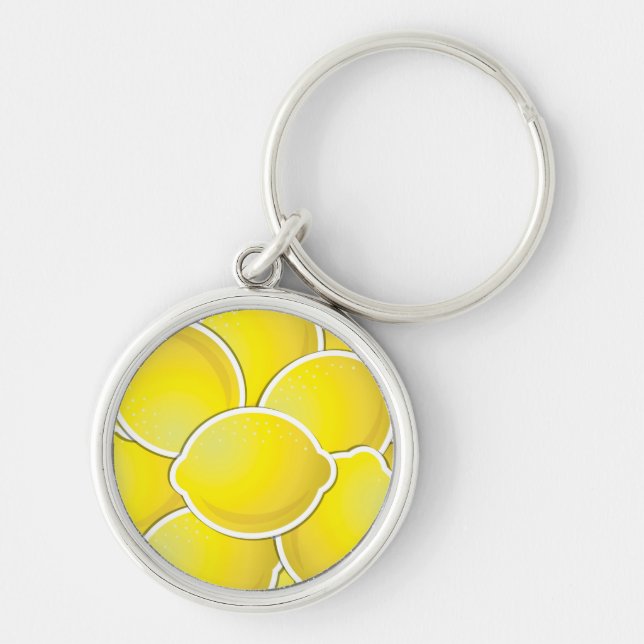 Porte-clés Citron funky (Devant)