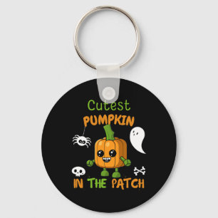 Porte-clés Citrouille Cutest Dans Le Patch Boy Girl Toddler A