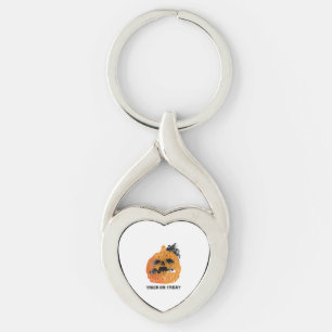 Porte-clés Citrouille d'Halloween