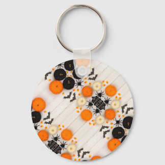 Porte-clés Citrouille d'Halloween