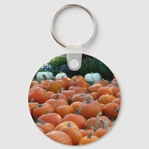 Porte-clés Citrouilles et Chrysanthèmes Photographie de la ré