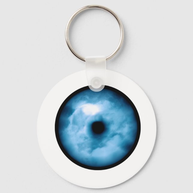 Porte-clés Clair bleu nuageux (Recto)