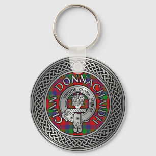 Porte-clés Clan Donnachaidh Robertson Crest & Tartan Knot
