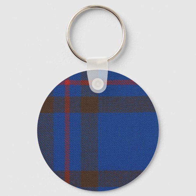 Porte-clés Clan Elliot Tartan Porte - clé (Recto)