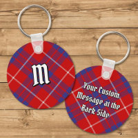 Clan Hamilton Red Tartan Porte - clé