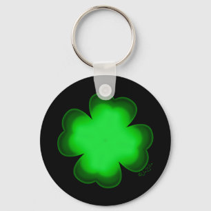 Porte-clés Clapet à quatre feuilles personnalisable
