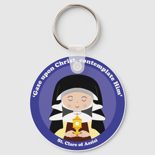 Porte-clés Clare d'Assise (Recto)