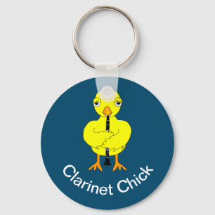 Porte-clés Clarinet Chick