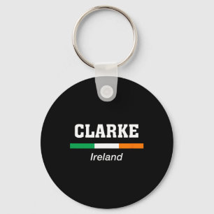 Porte-clés Clarke Irish Nom de famille Jour de la Saint Patri