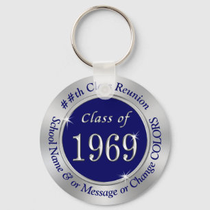Porte-clés Classe bon marché de 1969 hauts cadeaux de réunion