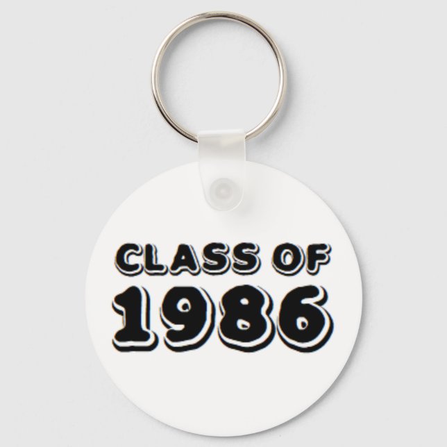 Porte-clés classe de 1986 (Recto)