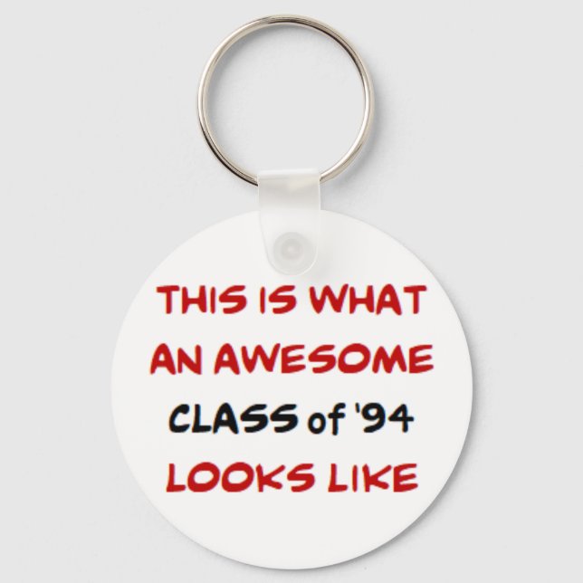 Porte-clés classe de 1994, génial (Recto)