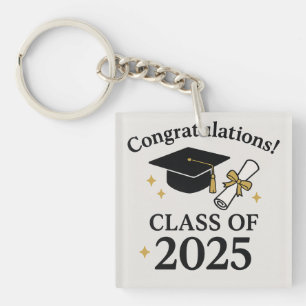 Porte-clés Classe de fin d'études de 2025 - Graduat scolaire