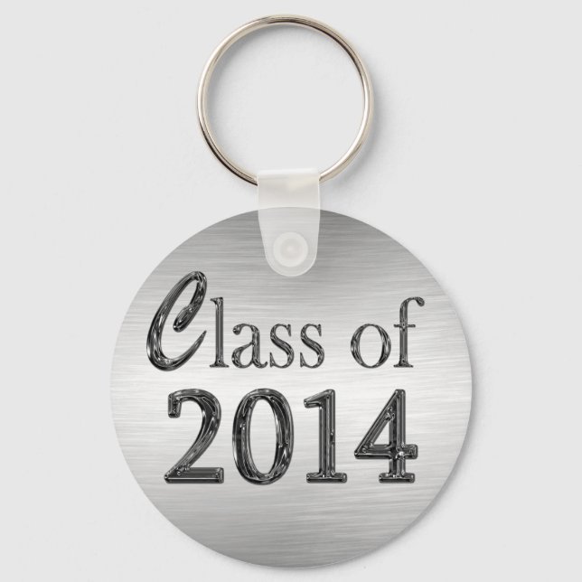 Porte-clés Classe De Porte - clé De Diplôme 2014 (Recto)