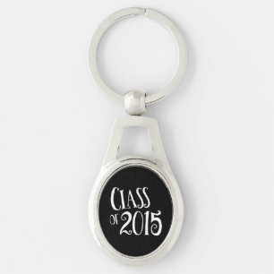 Porte-clés Classe du texte 2015 vintage actuel d'obtention du