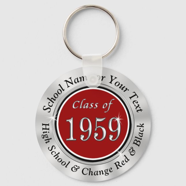 Porte-clés Classe personnalisée de 1959 Classe porte - clés d (Recto)