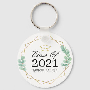 Porte-clés Classe personnalisée de 2023 Graduation