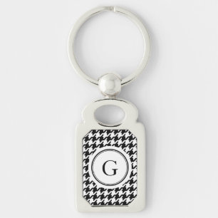 Porte-clés Classe White Houndstooth