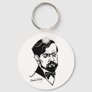 Porte-clés Claude Debussy