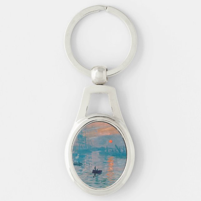 Porte-clés Claude Monet Impression Sunrise Français (Devant)