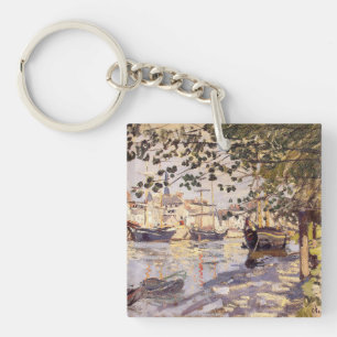 Porte-clés Claude Monet. La Seine à Rouen