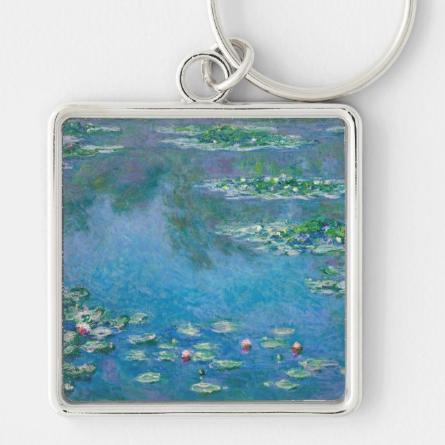 Porte-clés Claude Monet - Nymphéas 1906 (Devant)