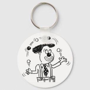 Porte-clés Clavier avec un contrebandier Illustration
