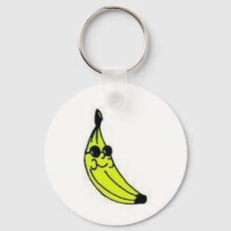 Porte-clés Clavier banane funky